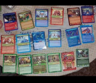18 Cartas Gormiti del 2007