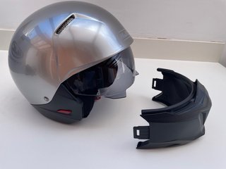 Casco HJC I20 Hyper Silver Talla L integral y Jet