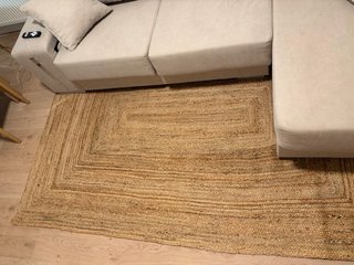 Alfombra de yute nueva sin usar