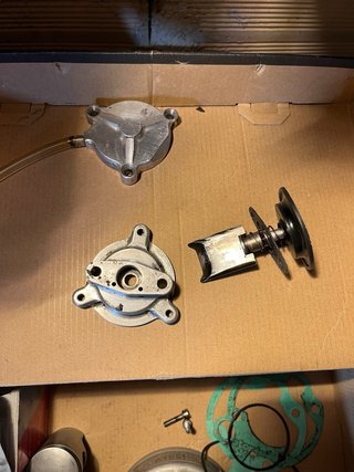 Athena 50cc am6 con valvola di scarico