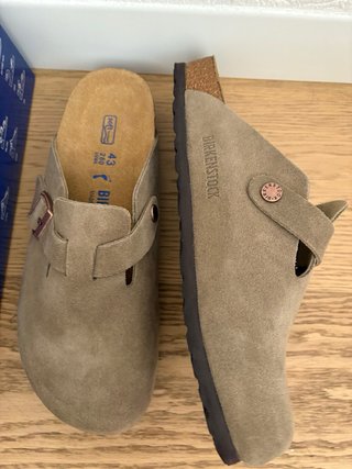 Birkenstock Boston BS Taupe Talla 43