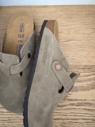 Birkenstock Boston BS Taupe Talla 43