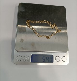 Pulsera Fígaro Oro 18k - 5,40gr