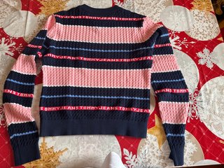 Maglia Tommy Jeans cotone righe