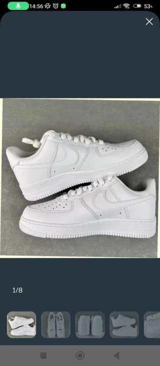 Nike Air Force 1 Blancas Talla 42