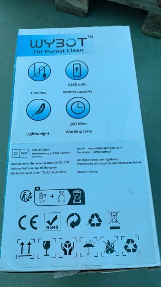 Robot Limpiafondos WYBOT Osprey 200 Max