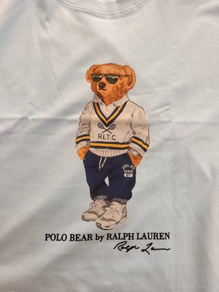 Camiseta Polo Ralph Lauren Oso Azul