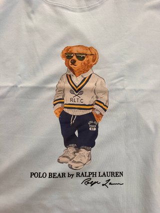 Camiseta Polo Ralph Lauren Oso Azul