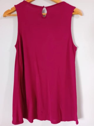 Camiseta Kiabi Talla M Burdeos