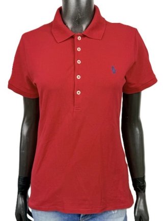 Polo Ralph Lauren Donna Taglia M Regular Fit Rossa