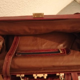Bolsa de cuero para viaje