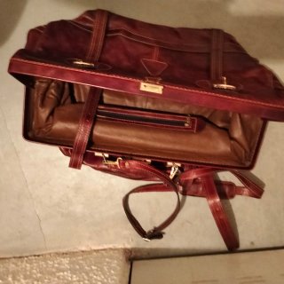 Bolsa de cuero para viaje