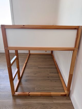 Litera IKEA KURA Madera Blanca