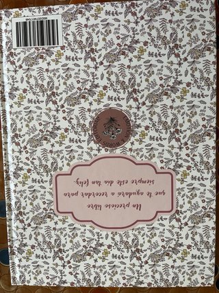 Libro de firmas Comunión , niña letra C