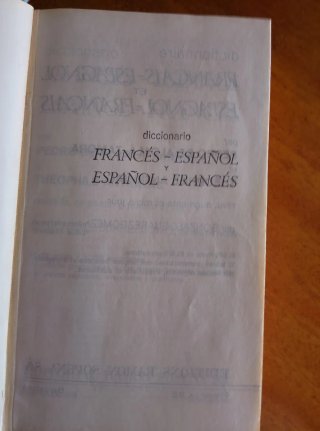Diccionario Francés Alcalá Zamora.
