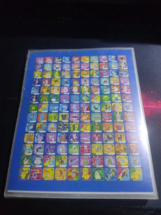 Lote 10 Staks Pokémon + Álbum