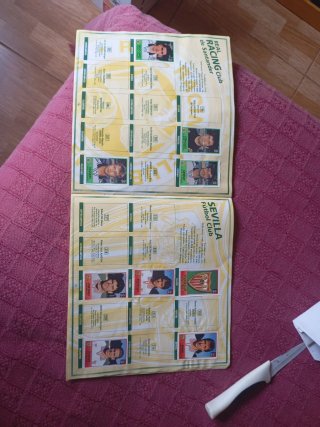 Álbum Fútbol Liga 96-97 Bollycao