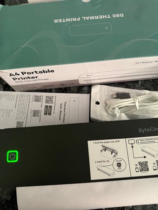 Impresora Térmica Portátil A4 ByteCintia