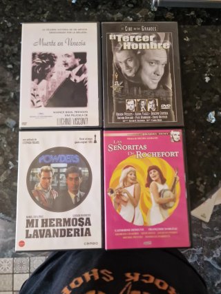 4 Películas DVD A 3€ UNIDAD SE RETIRA