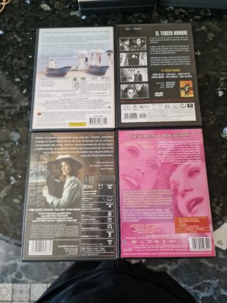 4 Películas DVD A 3€ UNIDAD SE RETIRA