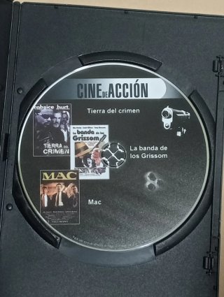 DVD Cine de Acción: Tierra del Crimen y MAC