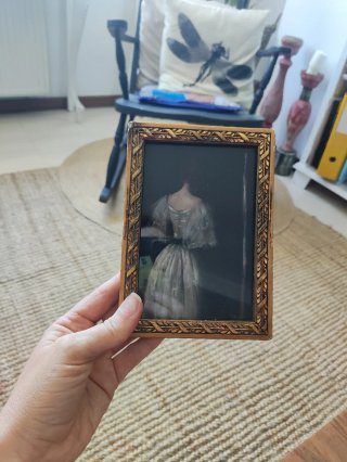 2 Cornici Vintage con Lastre
