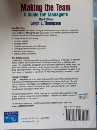 Libros liderazgo y gestión de equipos – MBA / ADE