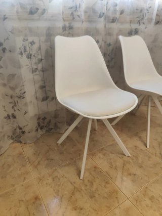 Silla Nórdica Blanca Rapimueble