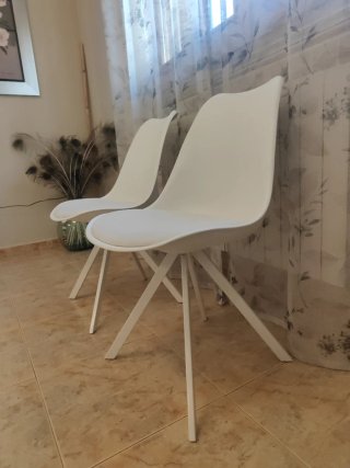 Silla Nórdica Blanca Rapimueble