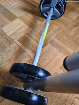 Andador Plegable con Asiento y Ruedas