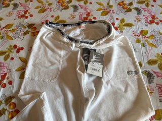 Dimensione Danza pantaloni tuta bianchi