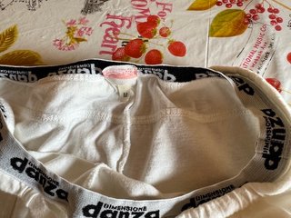 Dimensione Danza pantaloni tuta bianchi