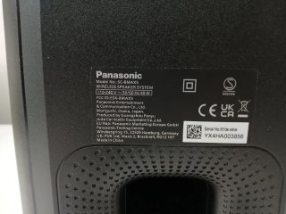 Altavoz Bluetooth Panasonic Negro Multicolor