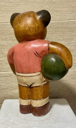 OSO VINTAGE DE MADERA