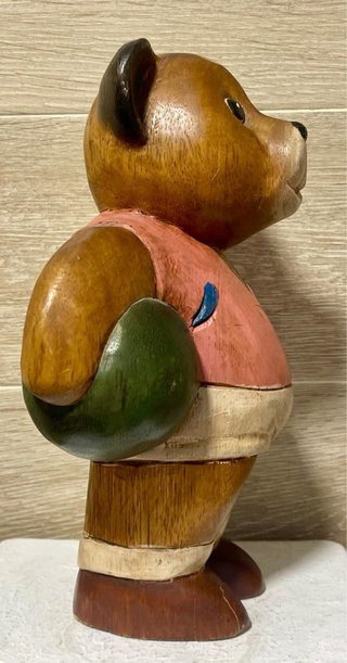 OSO VINTAGE DE MADERA