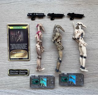 Pack 3 Figuras Star Wars Battle Droids