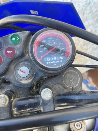 Moto Rieju Enduro Azul/Amarillo