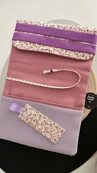 Funda literaria libro solapa ajustable 800 pag