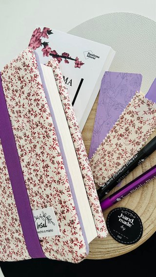 Funda literaria libro solapa ajustable 800 pag