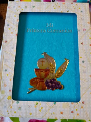 Libro recordatorio Comunión