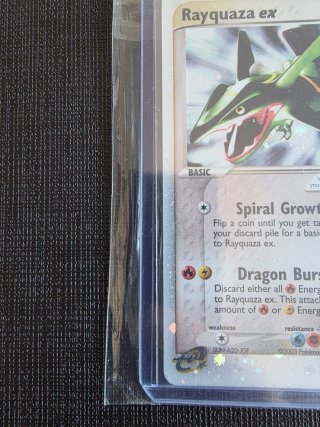 Carta Pokémon Rayquaza ex 97/97