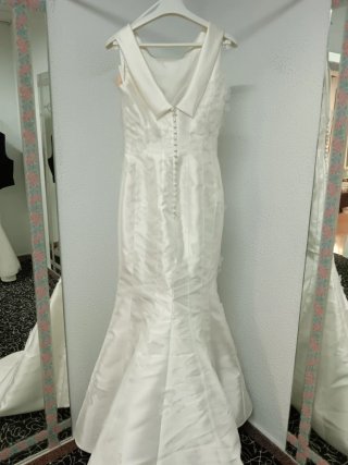 Vestido de Novia/Fiesta Reina Blanco