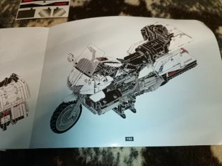 Bloque Construcción Moto Honda Goldwing