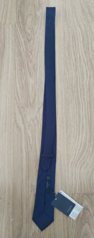 Corbata azul