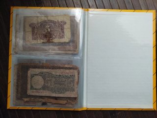 🇪🇸 Álbum antiguo con colección de billetes