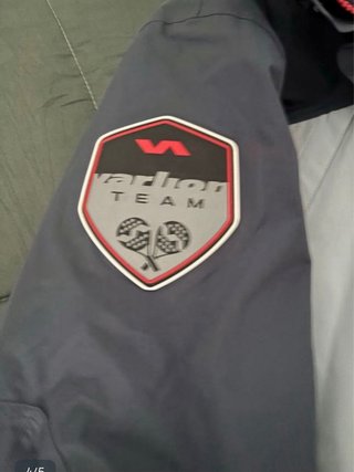 Chaqueta Varlion Original Azul y Gris