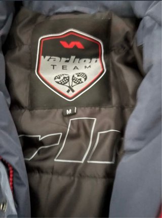Chaqueta Varlion Original Azul y Gris