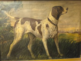 Pintura de Pointer de Marie Rosalie Bonheur