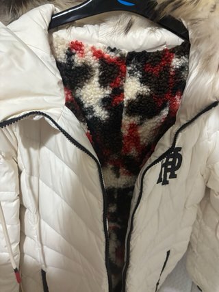 Plumífero Holly Preppy Blanco Talla S