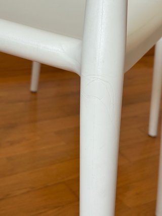 Set 4 Sedie Scabo Design Bianche